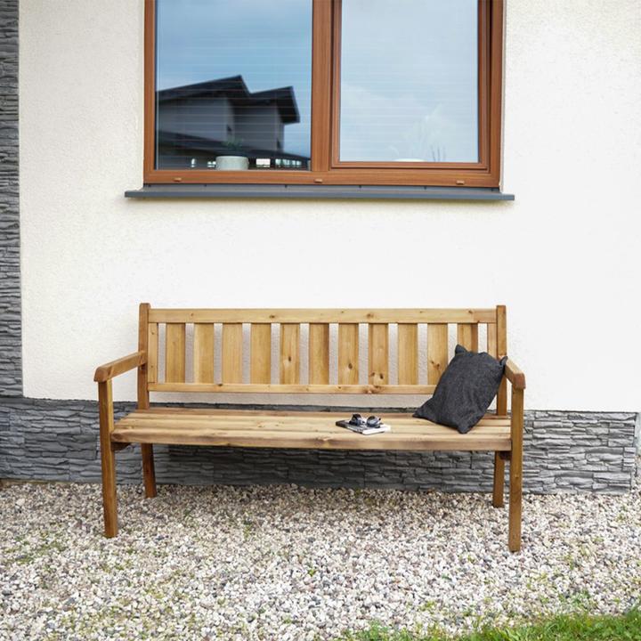 Image du produit Axi Charlotte Banc de jardin en bois 170 cm - Marron