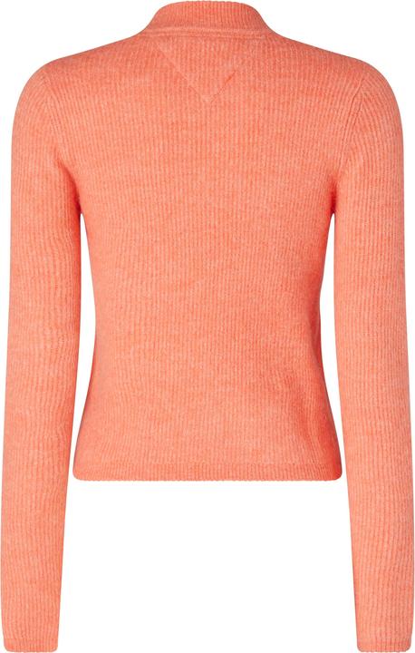 Actual product image Tommy Hilfiger Tjw Signature Rib turtleneck jumper for women (S)