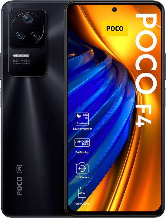 Image du produit Xiaomi F4 (256 Go, Noir, 6.67", Double SIM, 64 Mpx, 5G)