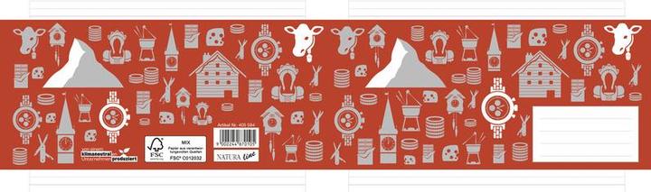 Actual product image Naturaline Exercise book FSC Switzerland (A5, Across, Lined)