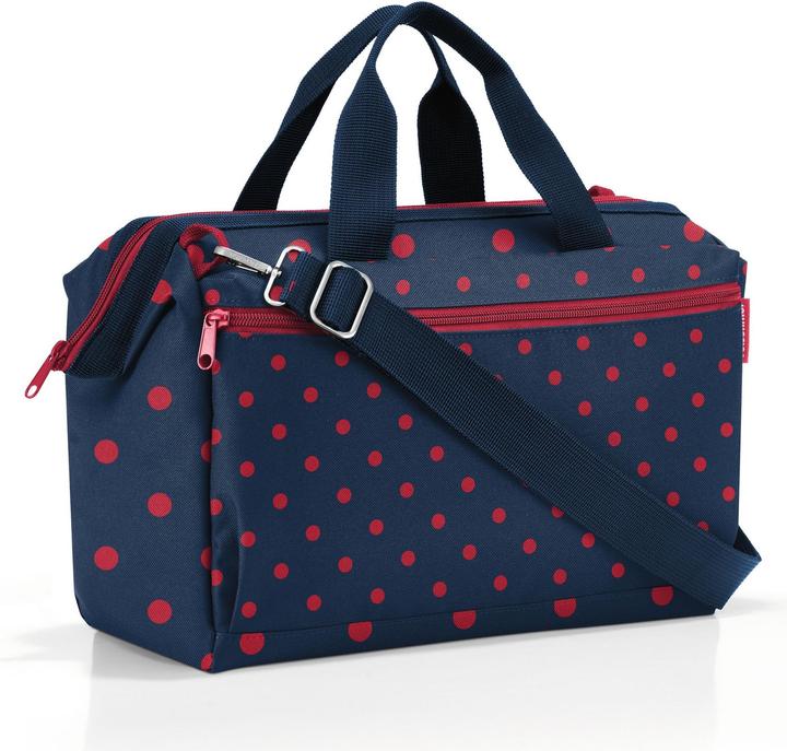 reisenthel Umhängetasche Allrounder S Pocket Mixed Dots Red