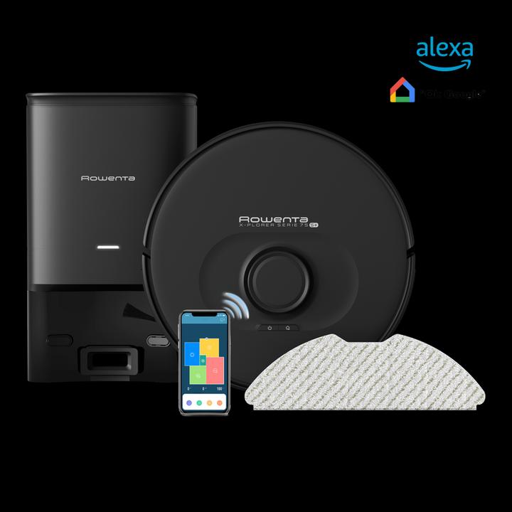 Rowenta RR8585CH X-Plorer Series 75 with suction station (Vacuum mopping robot)