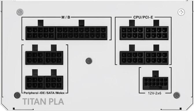Image du produit Montech Titan PLA 750W - 80 PLUS & Cybenetics Platinum, modular, PCIe 5.1 - 750 Watt (750 W)