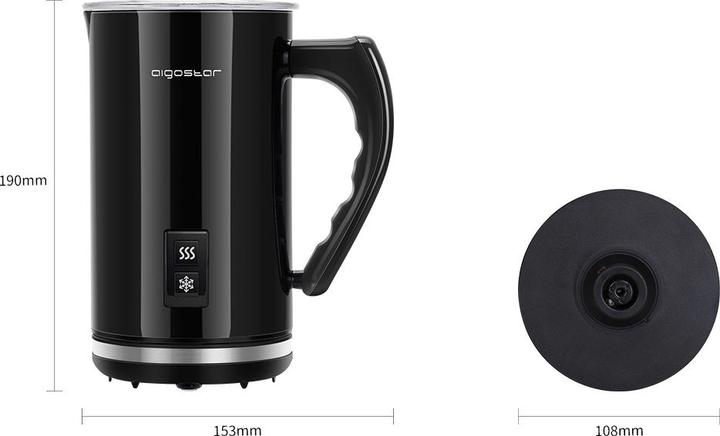 Actual product image Aigostar Milk frother 2W1 500W