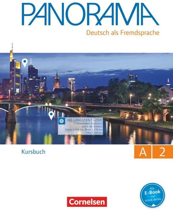 Actual product image Panorama, Deutsch als Fremdsprache, A2: Gesamtband, Kursbuch, Inkl. E-Book und PagePl (German, Andrea Finster, Verena Paar-Grünbichler, Steve Williams, Friederike Jin, Dagmar Giersberg, 2016)