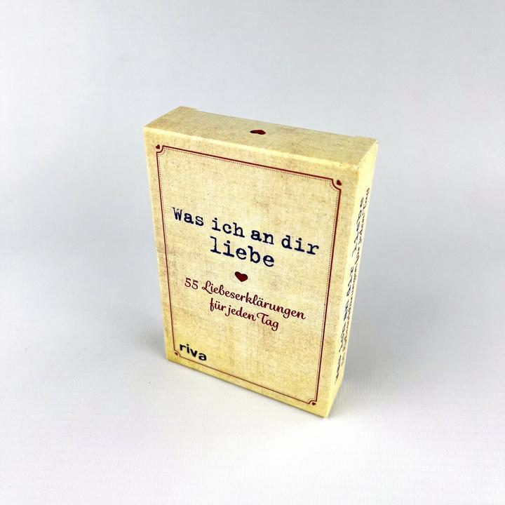 Produktbild Was ich an dir liebe - 55 Liebeserkläru (Deutsch, 2022)