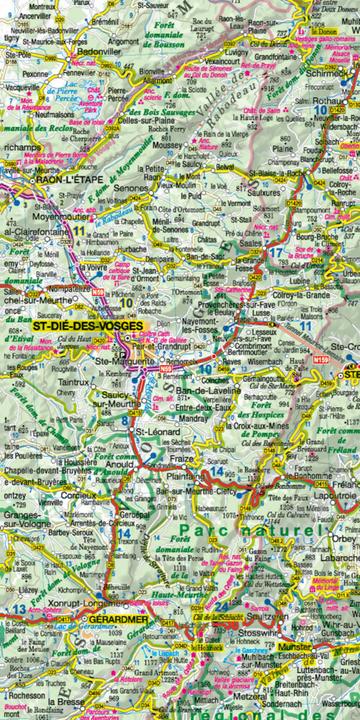 Actual product image MoTourMaps Alsace & Lorraine