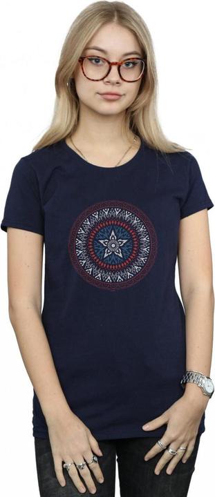 Immagine prodotto Captain America Ornamental Shield Maglietta Donna (M)