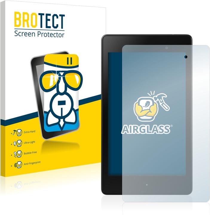 Produktbild BROTECT AirGlass Panzerglasfolie (1 Stück, Asus Google Nexus 7)