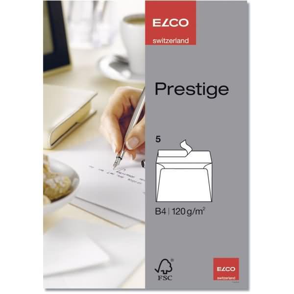 Image du produit Elco enveloppes Prestige de qualité supérieure en petit paquet (B4, 5 x)