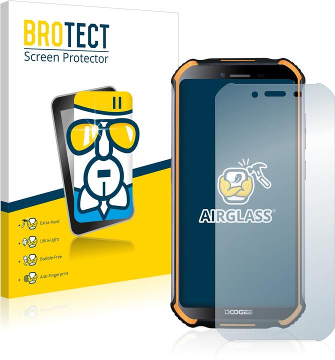 Actual product image BROTECT AirGlass Glass (1 Piece, Cat S40)
