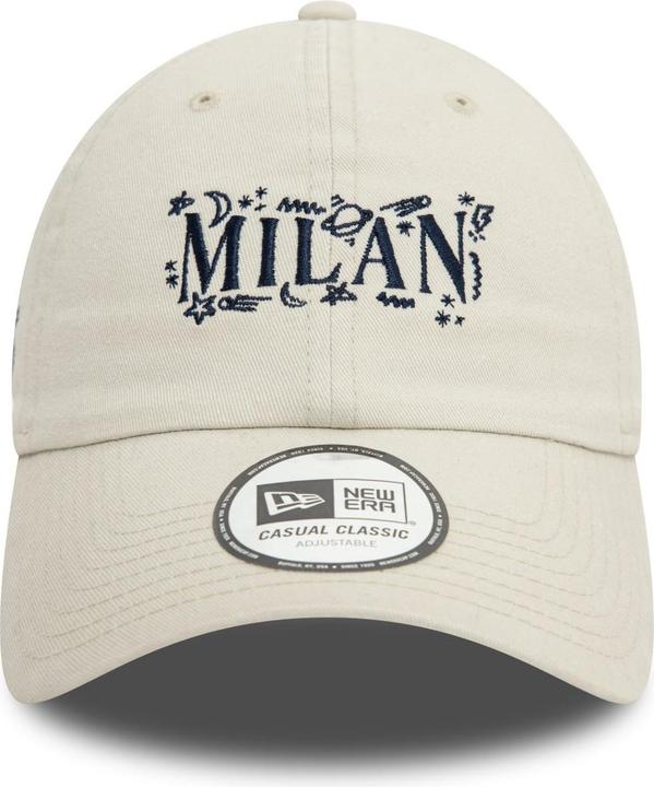 Produktbild New Era 9Twenty Adjustable Cap - SCRIBBLE AC Mailand beige
