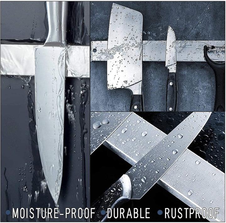 Produktbild AidSci Magnetleiste Messer Edelstahl 50cm