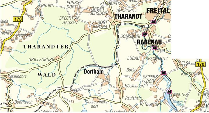 Produktbild Tharandter Wald und Rabenauer Grund