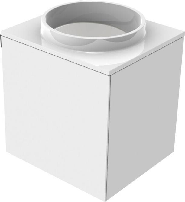 Produktbild Emco Evo 450 Gästewaschtisch, optic white, 450x450x508mm, 9582274 (500 mm, 500 mm)