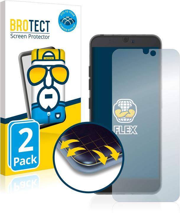 Produktbild BROTECT Full-Cover Displayschutz (2 Stück, Fairphone 3)