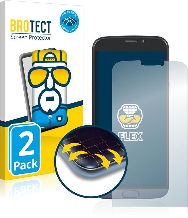 Actual product image BROTECT Full-Cover Protector (2 Piece, Doro 8050)