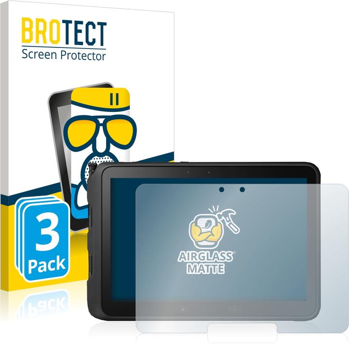 Actual product image BROTECT AirGlass Glass Matte (3 Piece, Galaxy Tab Active Pro)