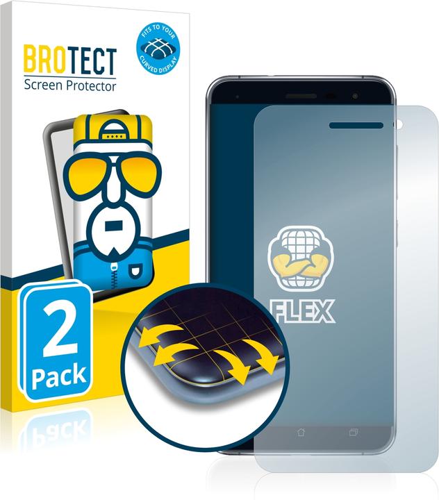 Immagine prodotto BROTECT Full-Cover Pellicola (2 Pezzo/i, Asus Zenfone 3)