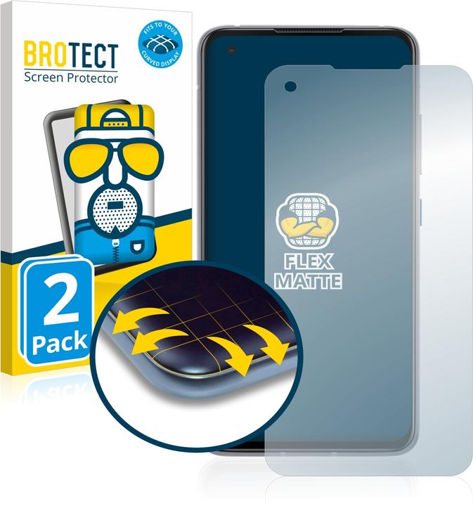 Actual product image BROTECT Full-Cover Protector Matte (2 Piece, Asus Zenfone 8)