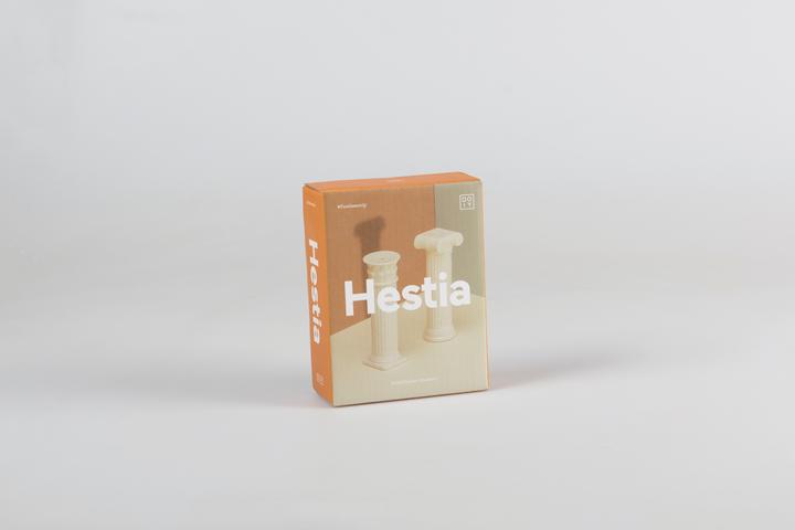 Actual product image Doiy Hestia Salt & Pepper Mills Columns White (Salt, Pepper)