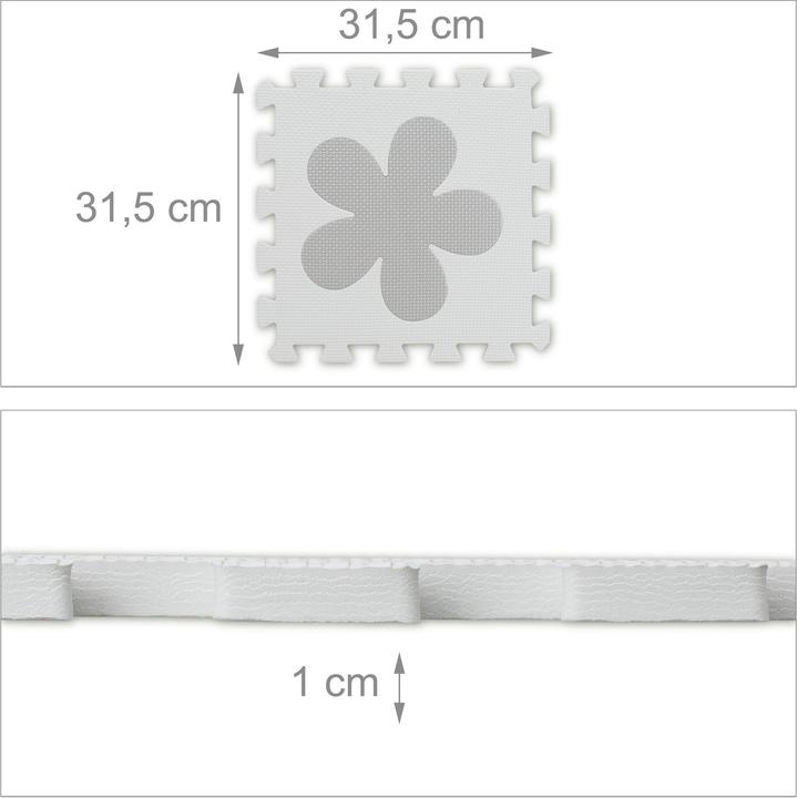 Produktbild Relaxdays Puzzlematte (31.5 x 31.5 x 1 cm)