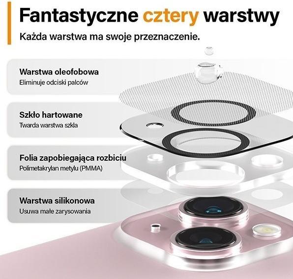 Actual product image PanzerGlass PicturePerfect Camera Lens Protector (1 Piece, Apple iPhone 15, Apple iPhone 15 Plus)