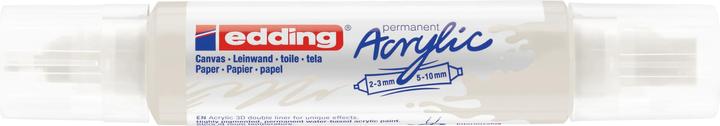 Produktbild Edding Acrylmarker 5400 Double Liner (Weiss, 10 mm, 1 x)