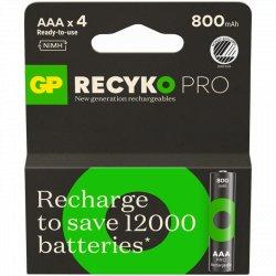 Produktbild GP Batteries ReCyko Pro (4 Stk., AAA, 800 mAh)