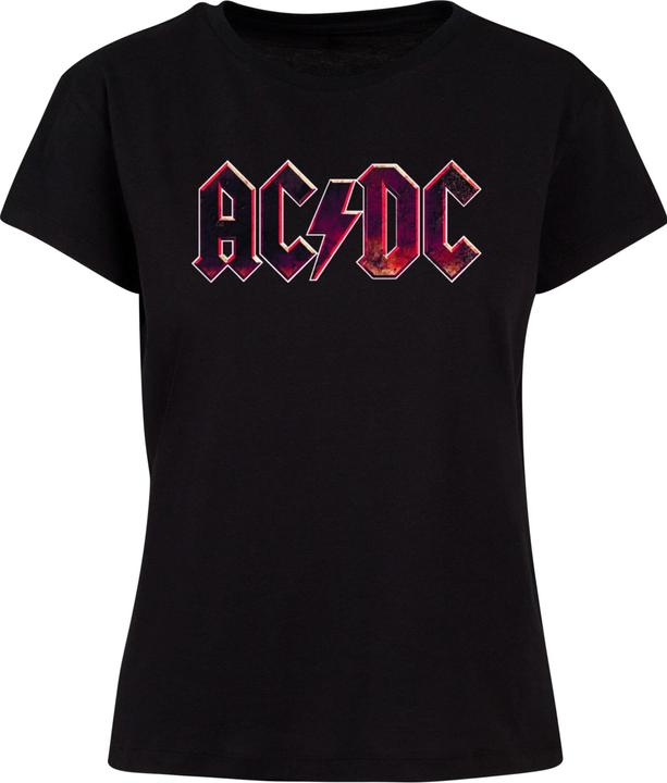 Merchcode Ladies ACDC - Distressed Logo Box Tee - 165717 (M)