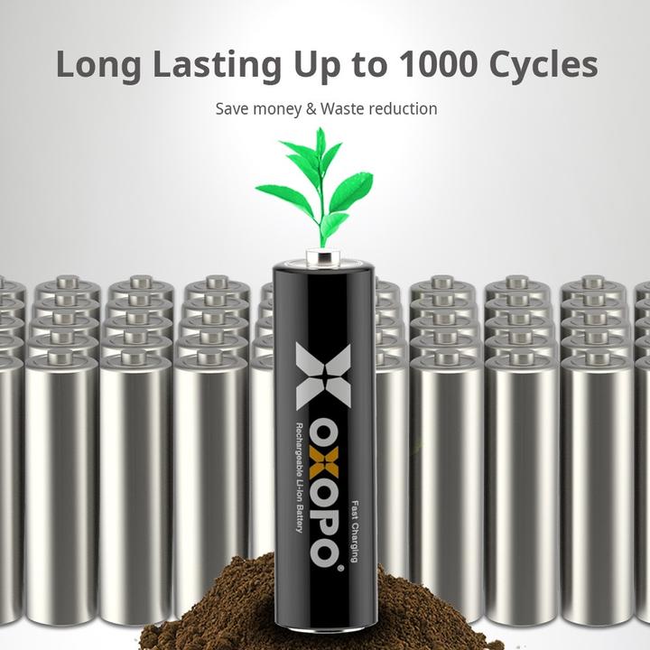 Immagine prodotto Oxopo Batteria ricaricabile (4 pz., AA, 2775 mAh)