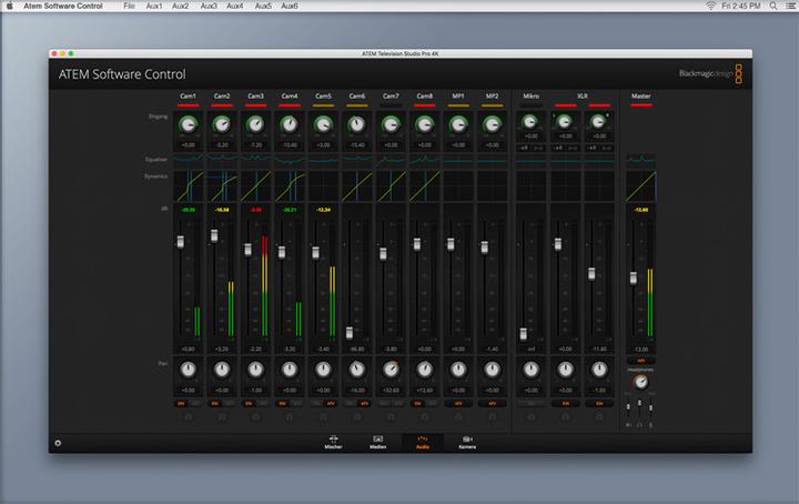 Actual product image Blackmagic ATEM Television Studio Pro 4K (Console tables)