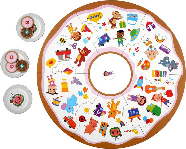 Immagine prodotto Barbo Toys Gioco delle ciambelle CoComelon - Pronti, Partenza, Trova (Inglese, Finlandese, Tedesco, Svedese)