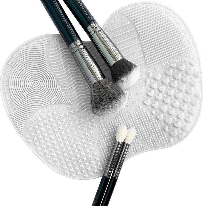 Produktbild JTI Reinigungspad für Make-up-Pinsel - Weiss