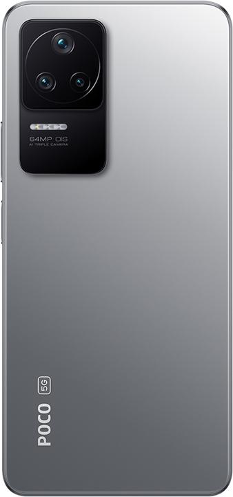 Image du produit Xiaomi Poco F4 (256 Go, Argent clair de lune, 6.67", Double SIM, 64 Mpx, 5G)