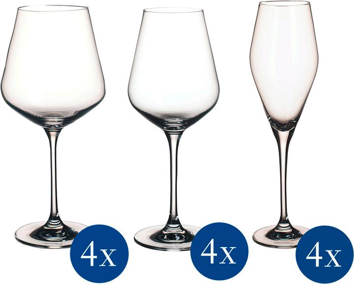 Produktbild Villeroy & Boch Wein- und Sektgläser La Divina (12 Gläser, Weissweingläser)