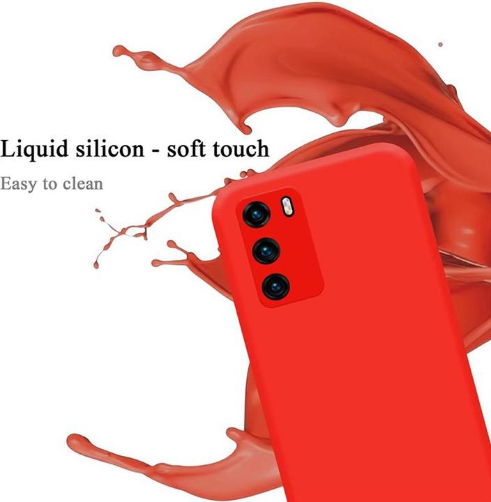 Actual product image Cadorabo TPU Liquid Silicone Case Cover (Huawei P40)