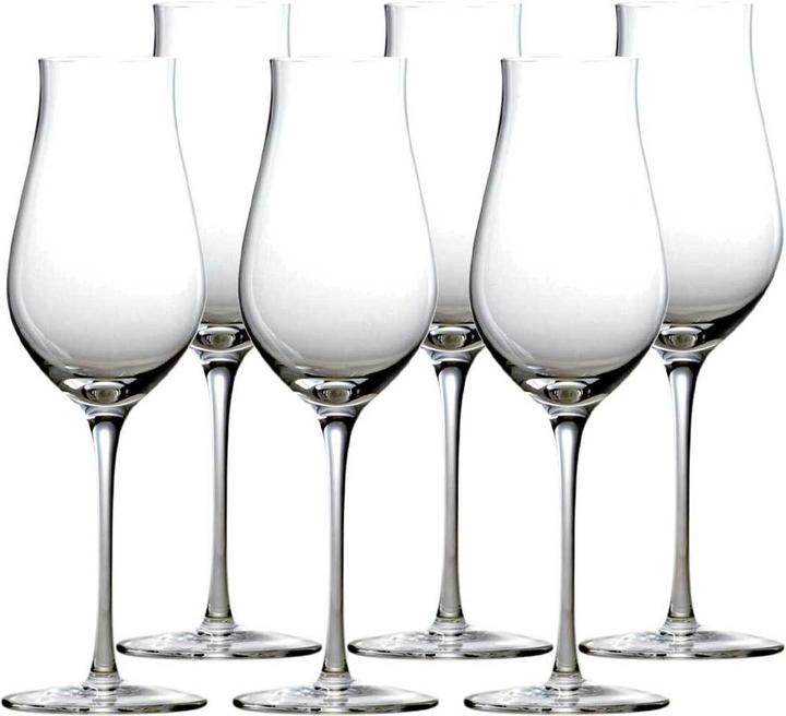 Stölzle Port wine glasses mouth blown Q1 (18 cl, 6 Glasses, Red wine glasses)