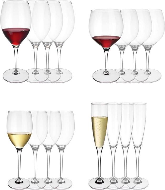 Villeroy & Boch Maxima wine and champagne glasses (16 Glasses, Champagne glasses)