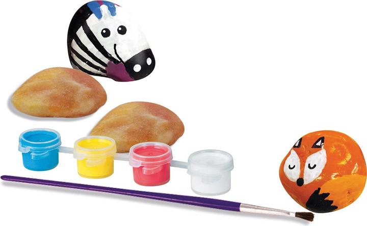 Actual product image 4M Little Craft | Garden Stone Painting & Making Kit | Craft & Activity | Kids 8+
