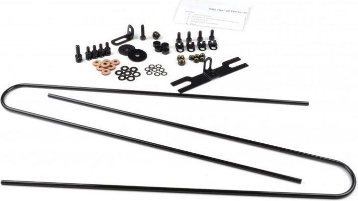 Actual product image Velo Orange Smooth mudguard 26", 60mm, black (Mudguard set)