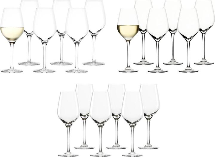 Actual product image Stölzle Exquisite wine and champagne glasses (35 cl, 18 Glasses, Champagne glasses)