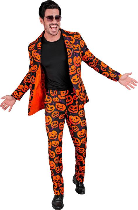 Immagine prodotto Widmann Abito da zucca di Halloween con giacca e pantaloni (M)