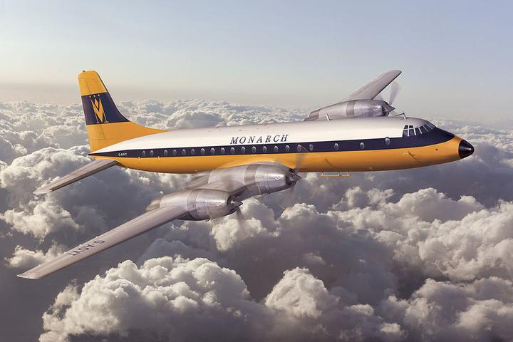 Actual product image Roden Bristol 175 Britannia Monarch Airlines