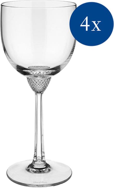Villeroy & Boch Octavie red wine glasses (28 cl, 4 Glasses, Red wine glasses)