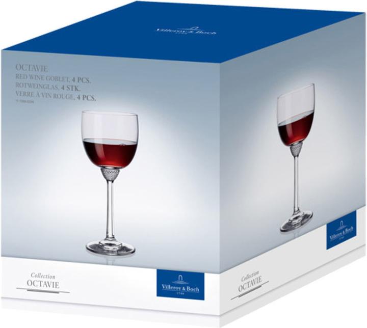 Produktbild Villeroy & Boch Rotweingläser Octavie (28 cl, 4 Gläser, Rotweingläser)