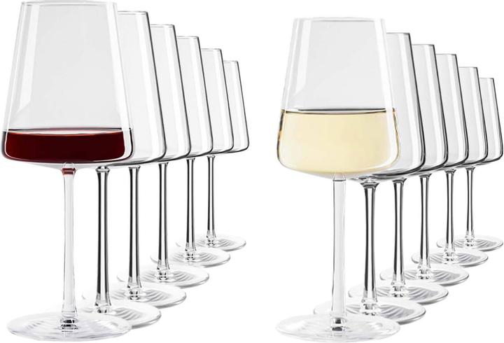 Produktbild Stölzle Rot- und Weissweingläser Power (52 cl, 12 Gläser, Weissweingläser, Rotweingläser)