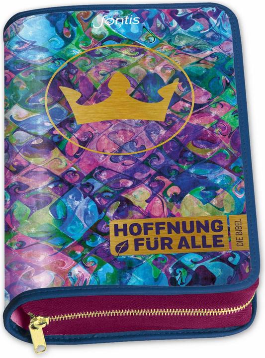 Produktbild Hoffnung für alle. Die Bibel - Bibelhülle "Crown" (Deutsch)