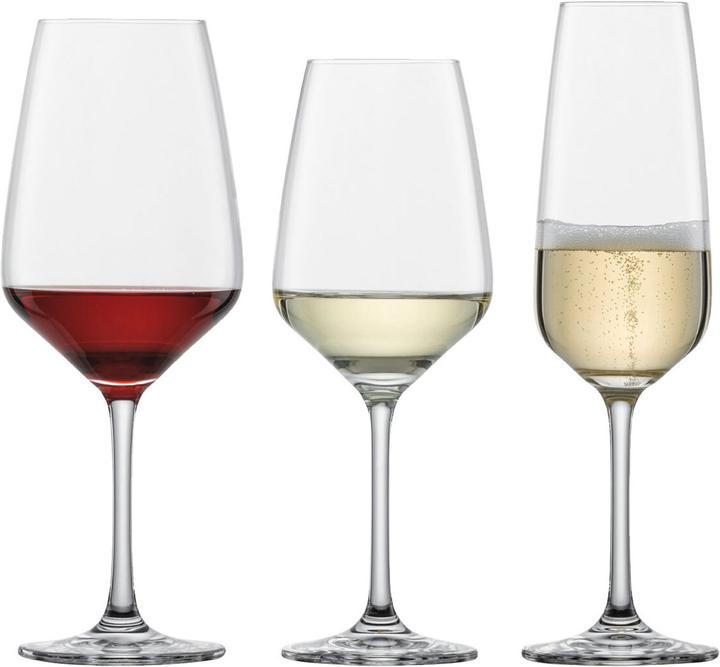 Schott Zwiesel Taste (49.70 cl, 18 Gläser, Weissweingläser, Sektgläser, Rotweingläser)