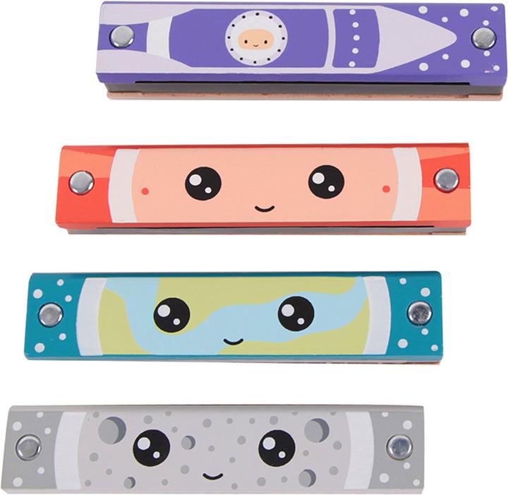 Actual product image Classic World Harmonica with face